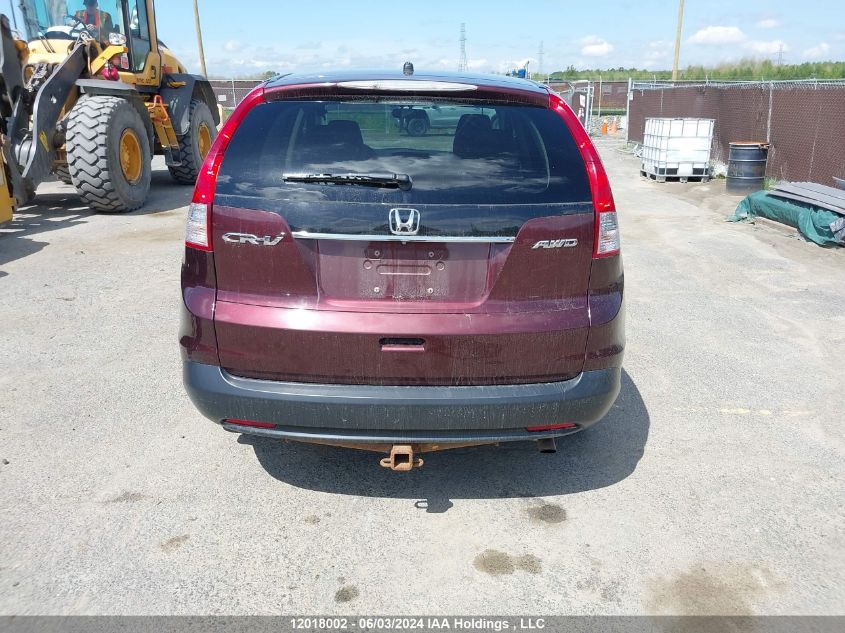 2014 Honda Cr-V VIN: 2HKRM4H38EH115649 Lot: 12018002