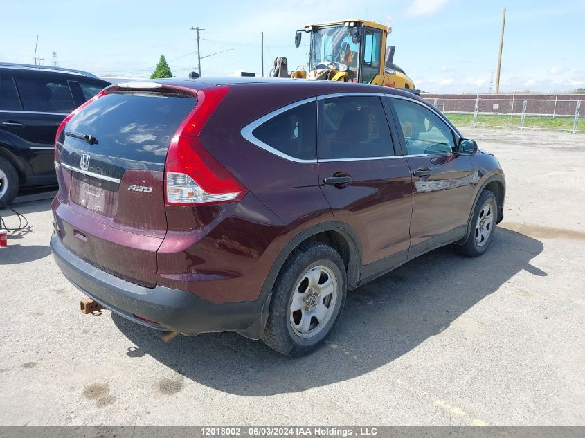 2014 Honda Cr-V VIN: 2HKRM4H38EH115649 Lot: 12018002