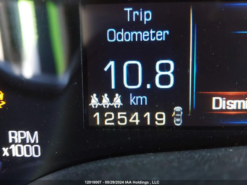 2013 Cadillac Srx Luxury Collection VIN: 3GYFNGE39DS524165 Lot: 12018007