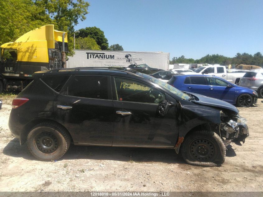 2013 Nissan Murano VIN: JN8AZ1MW3DW304882 Lot: 12018010