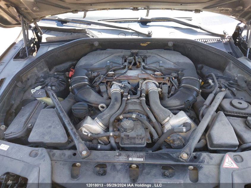 2011 BMW 5 Series Gran Turismo VIN: WBASP4C56BC341517 Lot: 12018013