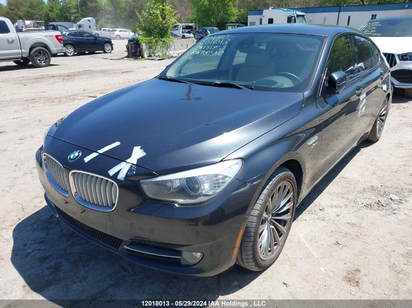 2011 BMW 5 Series Gran Turismo VIN: WBASP4C56BC341517 Lot: 12018013