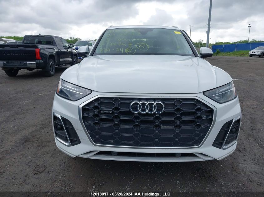 2023 Audi Q5 Premium Plus 45 VIN: WA1EAAFY7P2124457 Lot: 12018017