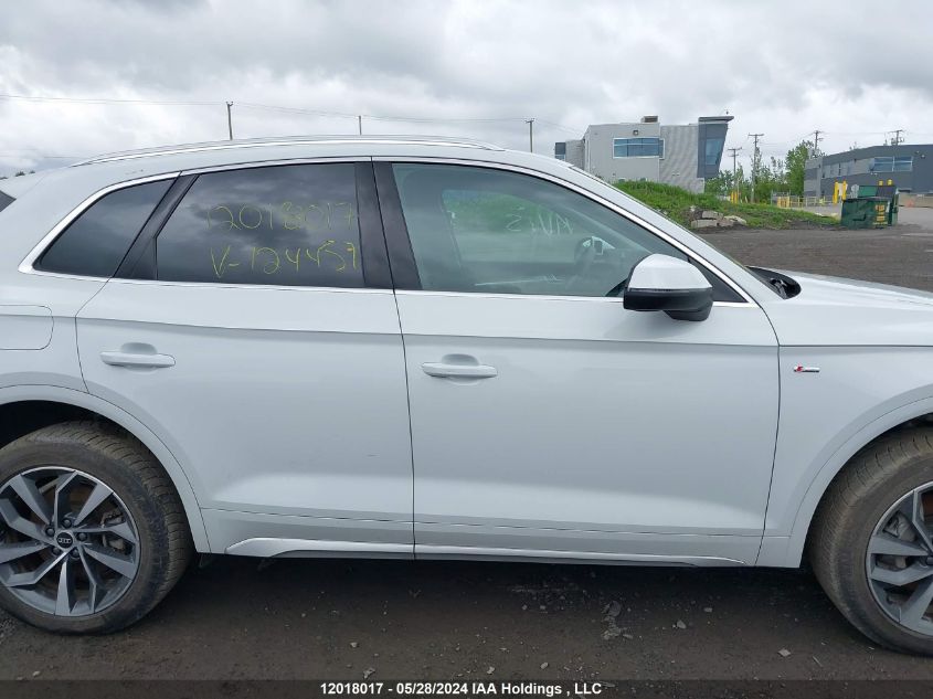 2023 Audi Q5 Premium Plus 45 VIN: WA1EAAFY7P2124457 Lot: 12018017