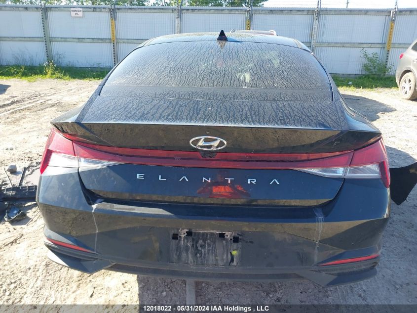 2022 Hyundai Elantra Sel VIN: KMHLM4AG6NU368859 Lot: 12018022