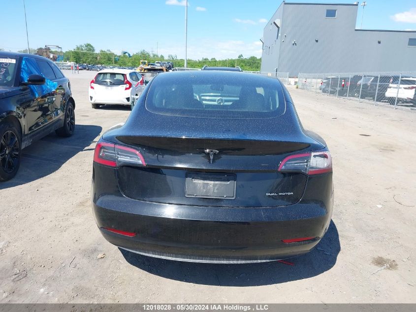 2023 Tesla Model 3 VIN: 5YJ3E1EB0PF415829 Lot: 12018028