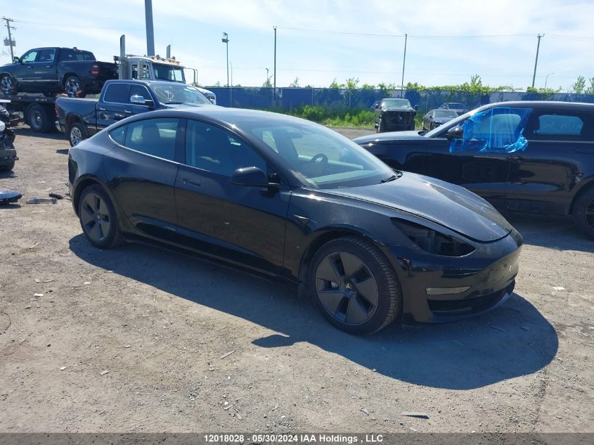 2023 Tesla Model 3 VIN: 5YJ3E1EB0PF415829 Lot: 12018028