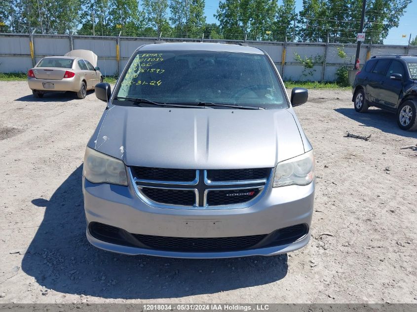 2013 Dodge Grand Caravan Se VIN: 2C4RDGBG3DR761597 Lot: 12018034