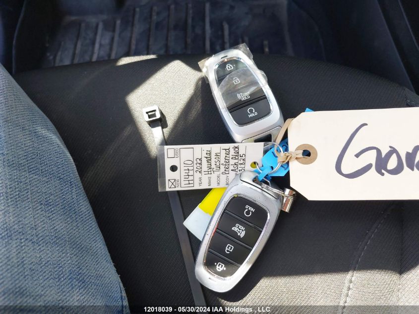 2022 Hyundai Tucson Preferred Awd VIN: KM8JBCAE2NU131825 Lot: 12018039