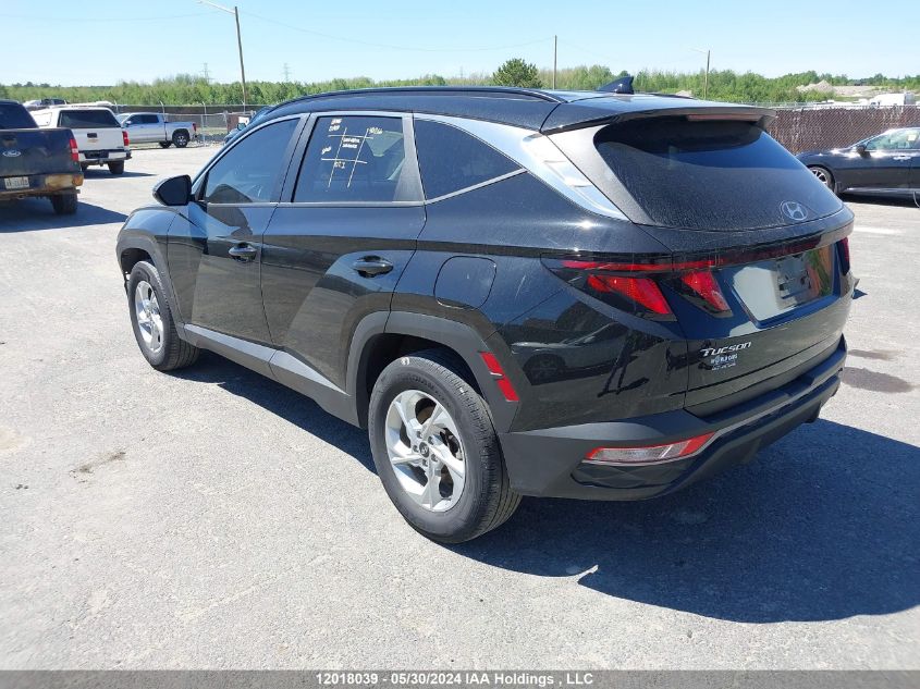 2022 Hyundai Tucson Preferred Awd VIN: KM8JBCAE2NU131825 Lot: 12018039