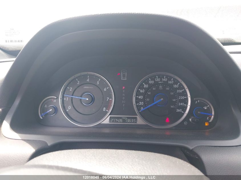 2013 Honda Crosstour Ex VIN: 5J6TF3H31DL800235 Lot: 12018045