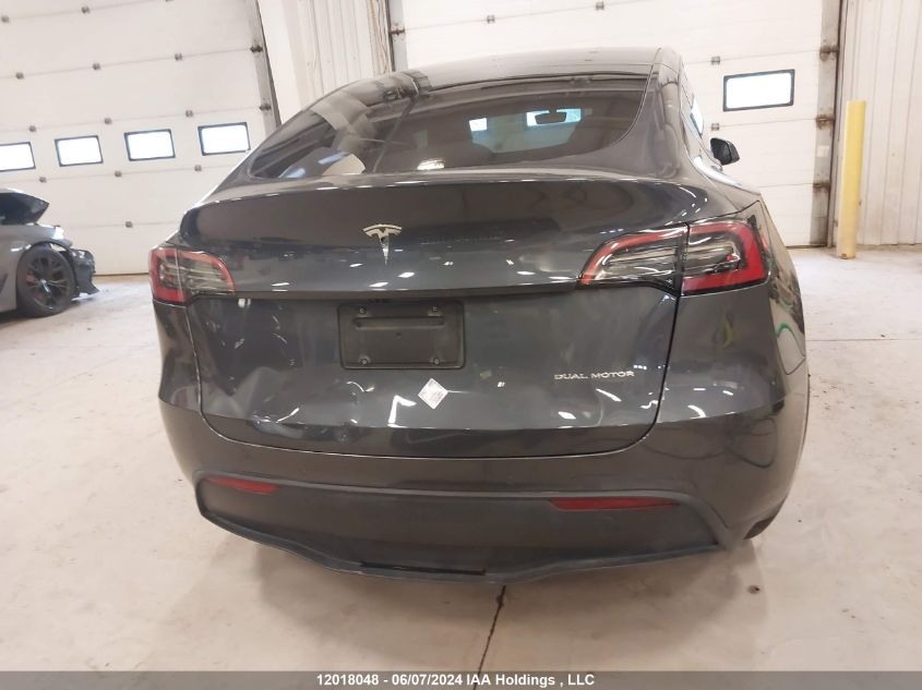 2022 Tesla Model Y VIN: 7SAYGDEEXNF562560 Lot: 12018048