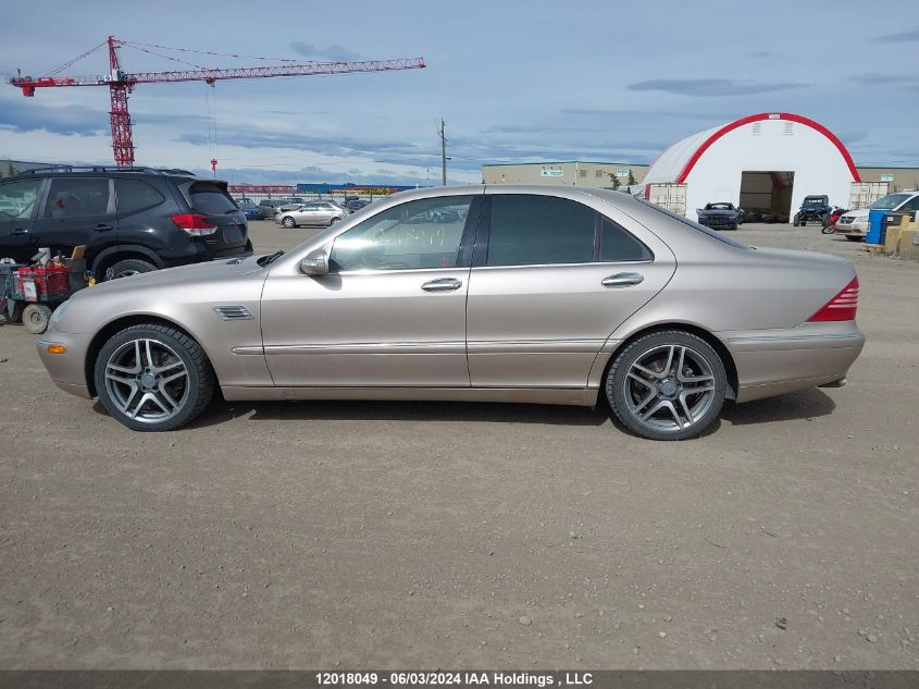 2005 Mercedes-Benz S-Class VIN: WDBNF83J65A452719 Lot: 12018049