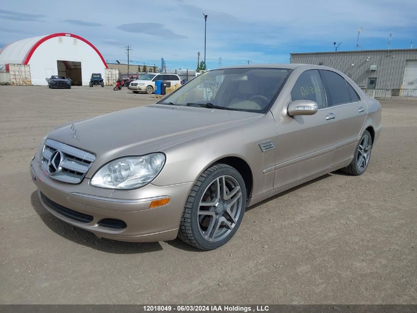 2005 Mercedes-Benz S-Class VIN: WDBNF83J65A452719 Lot: 12018049