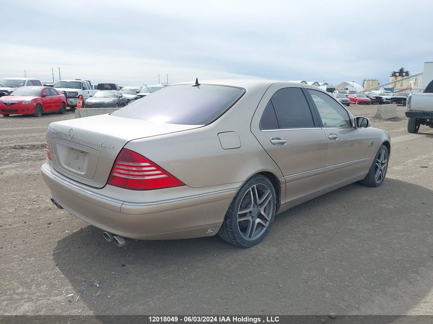 2005 Mercedes-Benz S-Class VIN: WDBNF83J65A452719 Lot: 12018049