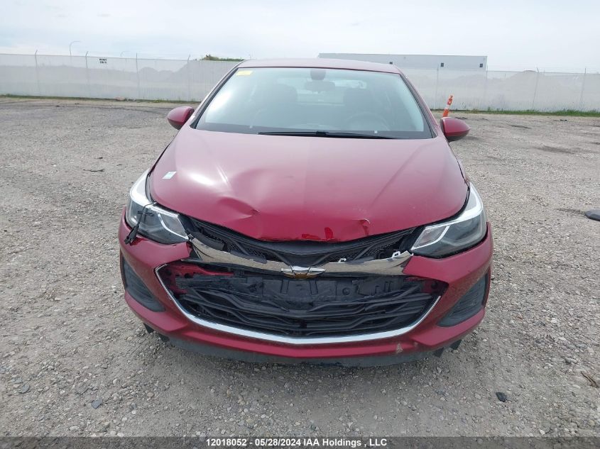 2019 Chevrolet Cruze VIN: 1G1BE5SM9K7103654 Lot: 12018052