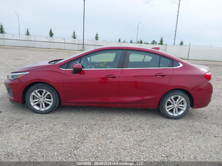 2019 Chevrolet Cruze VIN: 1G1BE5SM9K7103654 Lot: 12018052