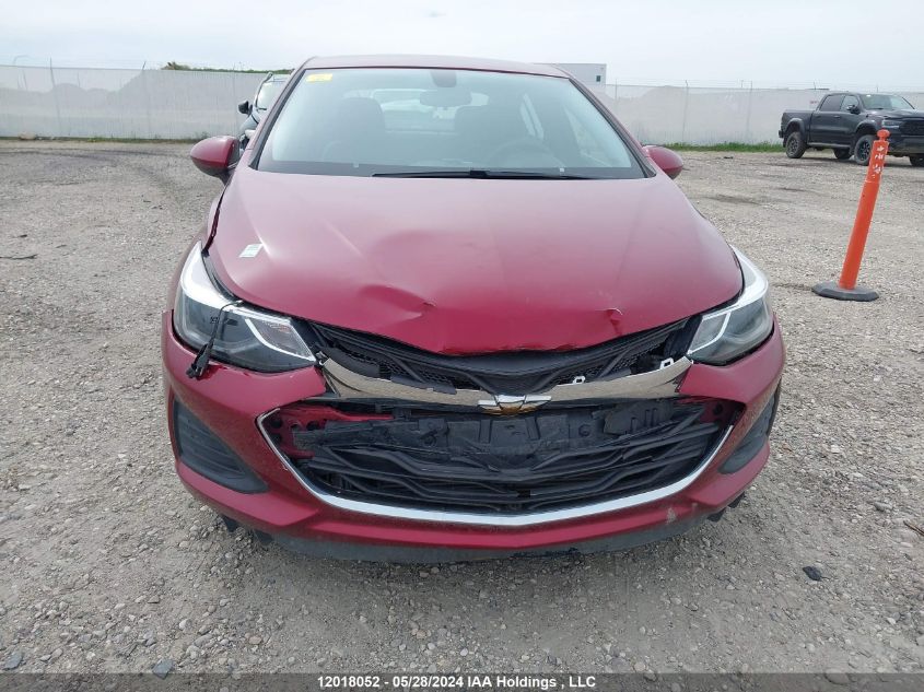 2019 Chevrolet Cruze VIN: 1G1BE5SM9K7103654 Lot: 12018052