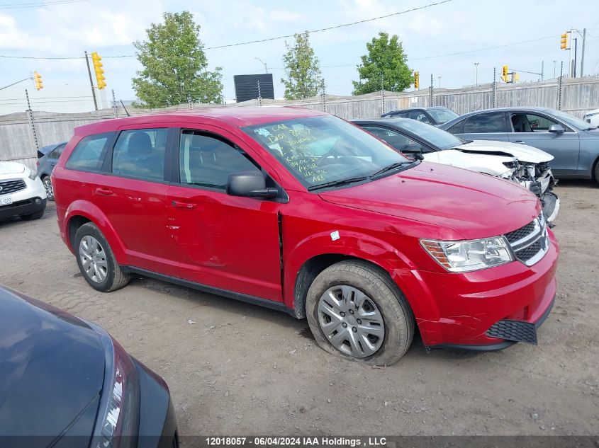 2016 Dodge Journey Se VIN: 3C4PDCAB0GT219039 Lot: 12018057