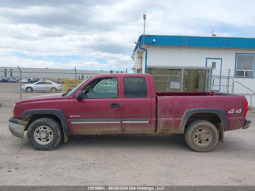 2004 Chevrolet Silverado 2500 VIN: 1GCGK29U34Z143360 Lot: 12018061