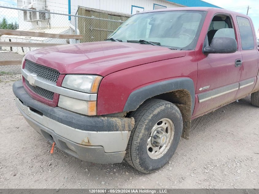 2004 Chevrolet Silverado 2500 VIN: 1GCGK29U34Z143360 Lot: 12018061