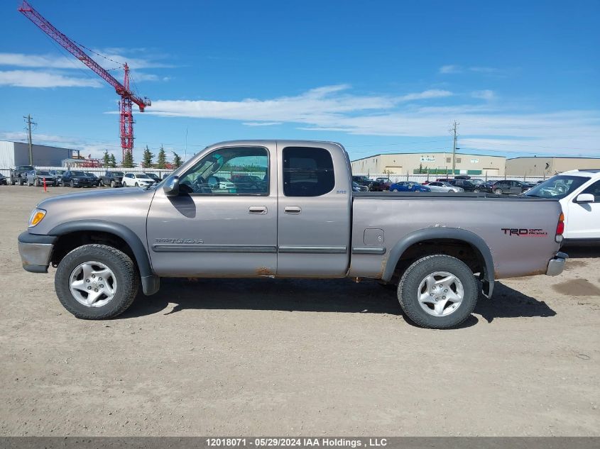 2002 Toyota Tundra Access Cab/Access Cab Sr5 VIN: 5TBBT44142S250456 Lot: 12018071