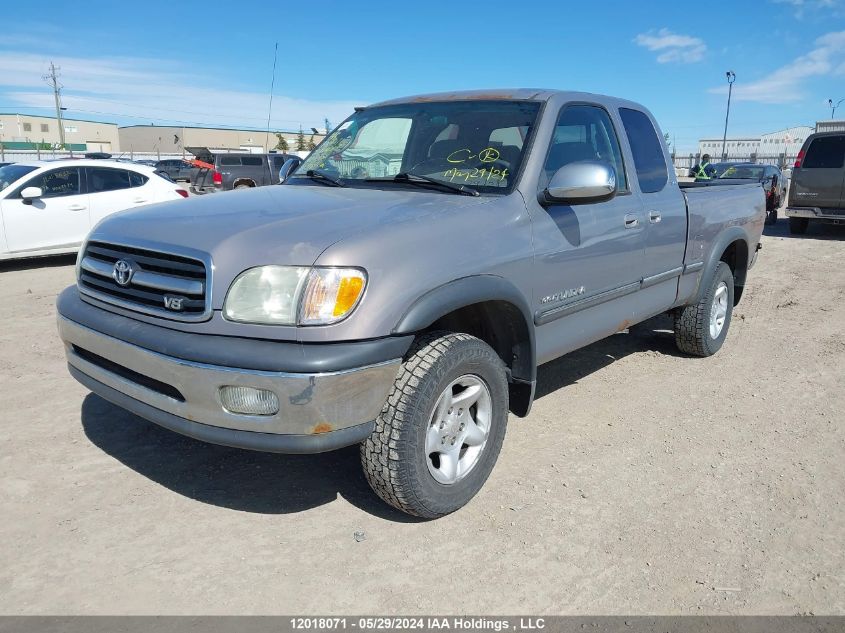 2002 Toyota Tundra Access Cab/Access Cab Sr5 VIN: 5TBBT44142S250456 Lot: 12018071