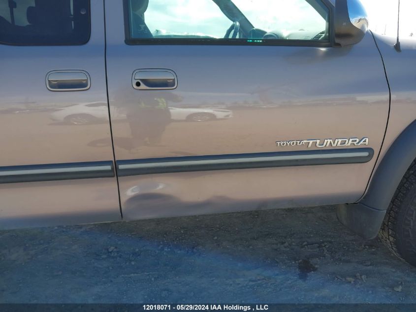 2002 Toyota Tundra Access Cab/Access Cab Sr5 VIN: 5TBBT44142S250456 Lot: 12018071