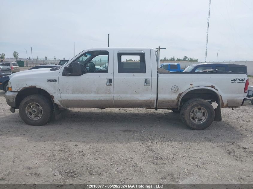 2002 Ford F350 Srw Super Duty VIN: 1FTSW31F52ED62889 Lot: 12018077