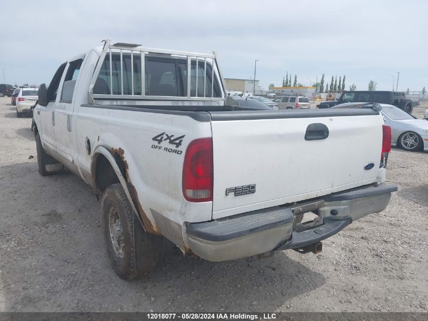 2002 Ford F350 Srw Super Duty VIN: 1FTSW31F52ED62889 Lot: 12018077