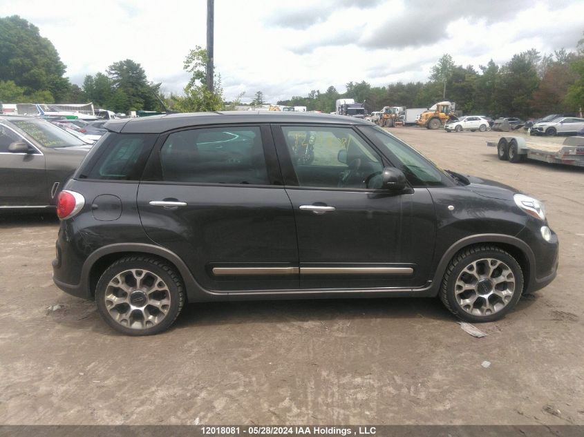 2014 Fiat 500L Trekking VIN: ZFBCFADH9EZ026068 Lot: 12018081