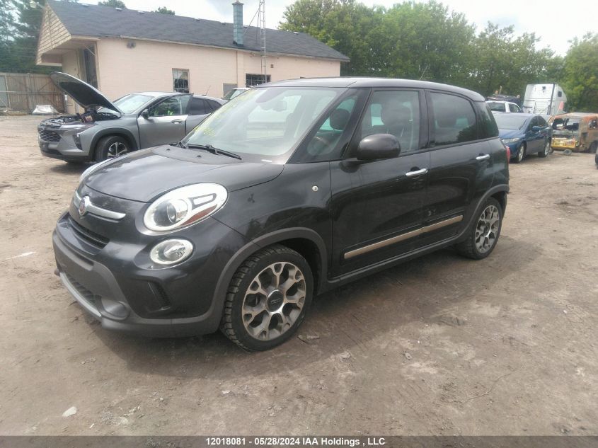 2014 Fiat 500L Trekking VIN: ZFBCFADH9EZ026068 Lot: 12018081