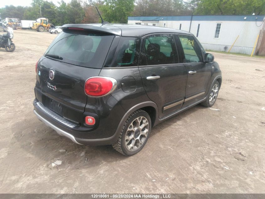 2014 Fiat 500L Trekking VIN: ZFBCFADH9EZ026068 Lot: 12018081