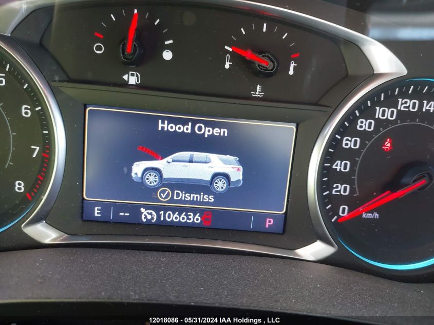 2020 Chevrolet Traverse VIN: 1GNEVGKW3LJ102125 Lot: 12018086