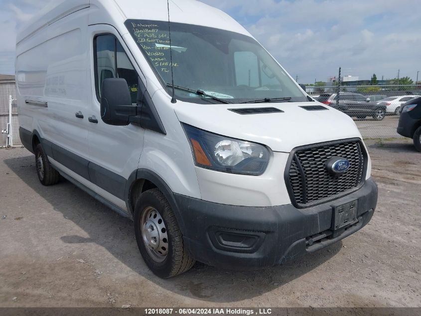 2022 Ford Transit T-250 VIN: 1FTBR3U8XNKA25645 Lot: 12018087