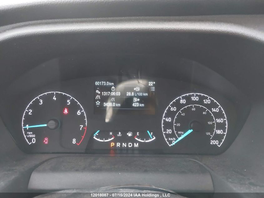 2022 Ford Transit T-250 VIN: 1FTBR3U8XNKA25645 Lot: 12018087