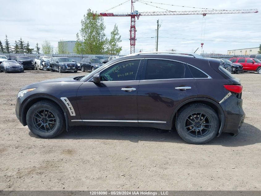 2011 Infiniti Fx35 VIN: JN8AS1MW1BM140206 Lot: 12018090