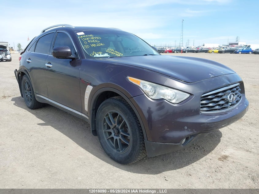 2011 Infiniti Fx35 VIN: JN8AS1MW1BM140206 Lot: 12018090