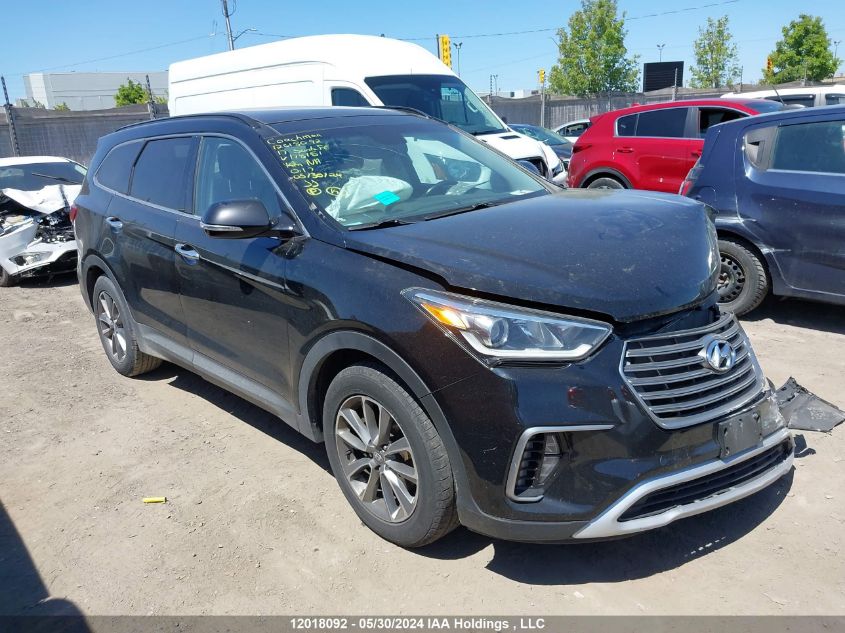 2017 Hyundai Santa Fe Se/Limited VIN: KM8SNDHF6HU178151 Lot: 12018092