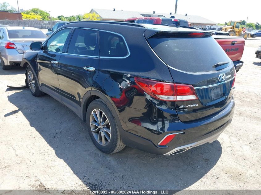 2017 Hyundai Santa Fe Se/Limited VIN: KM8SNDHF6HU178151 Lot: 12018092