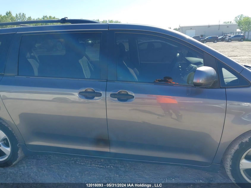 2013 Toyota Sienna V6 7 Passenger VIN: 5TDZK3DC9DS342069 Lot: 12018093