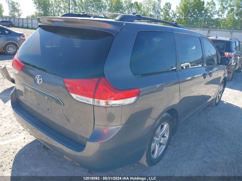 2013 Toyota Sienna V6 7 Passenger VIN: 5TDZK3DC9DS342069 Lot: 12018093