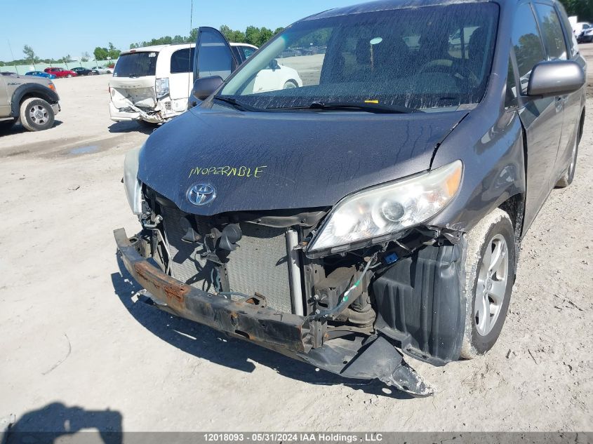 2013 Toyota Sienna V6 7 Passenger VIN: 5TDZK3DC9DS342069 Lot: 12018093