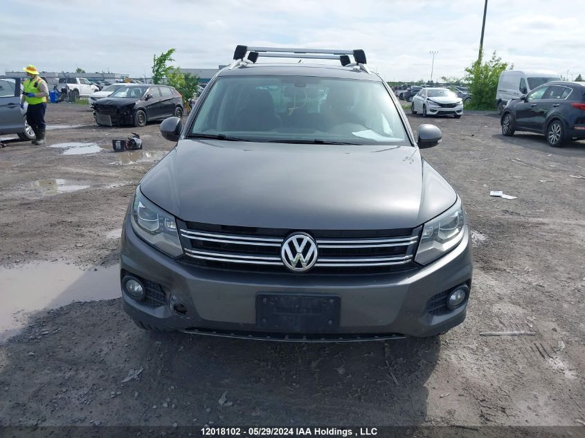 2017 Volkswagen Tiguan VIN: WVGLV7AX0HK030520 Lot: 12018102