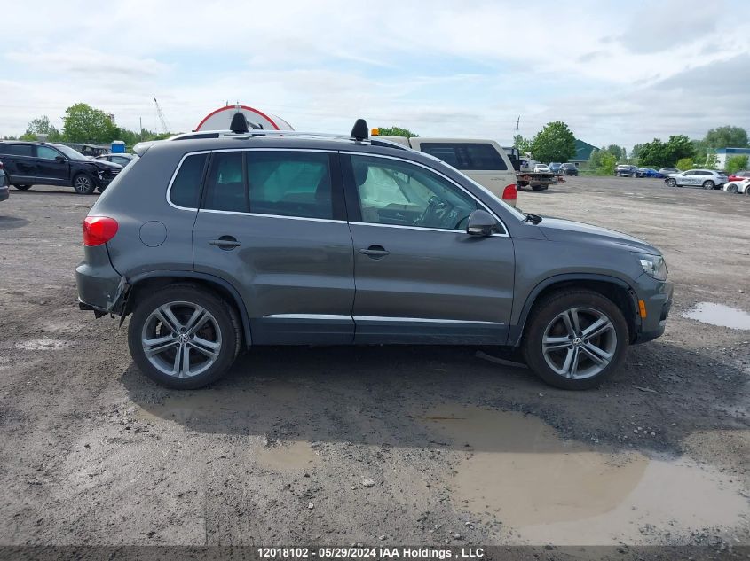 2017 Volkswagen Tiguan VIN: WVGLV7AX0HK030520 Lot: 12018102