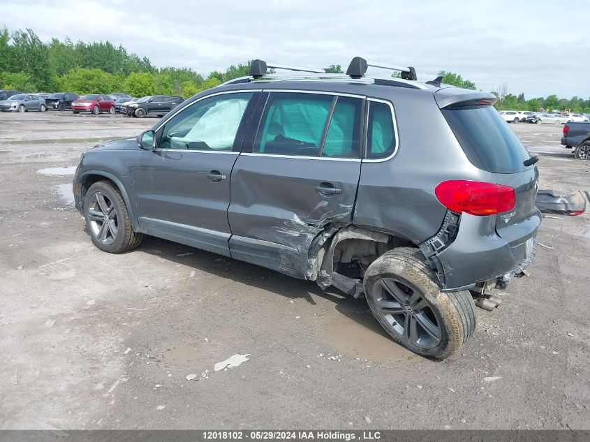 2017 Volkswagen Tiguan VIN: WVGLV7AX0HK030520 Lot: 12018102