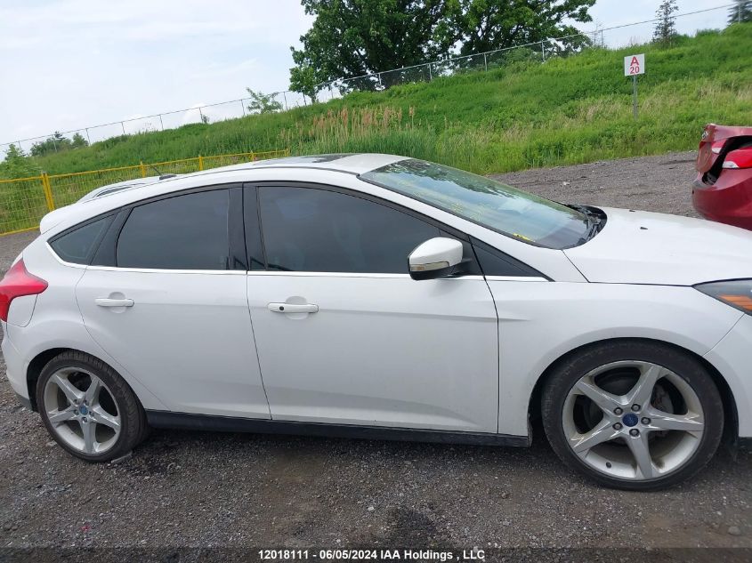 2013 Ford Focus Titanium VIN: 1FADP3N24DL172471 Lot: 12018111