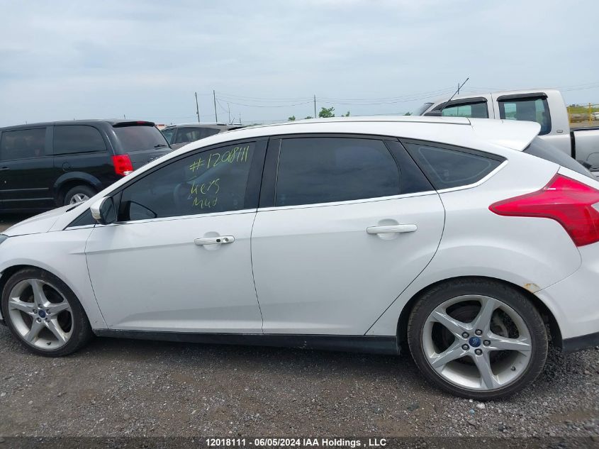 2013 Ford Focus Titanium VIN: 1FADP3N24DL172471 Lot: 12018111