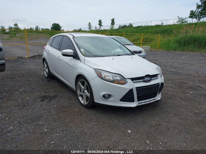 2013 Ford Focus Titanium VIN: 1FADP3N24DL172471 Lot: 12018111