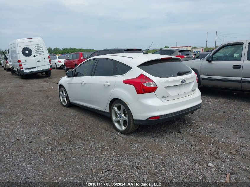 2013 Ford Focus Titanium VIN: 1FADP3N24DL172471 Lot: 12018111